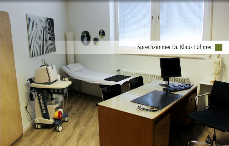 Sprechzimmer Dr. Klaus Lhmer