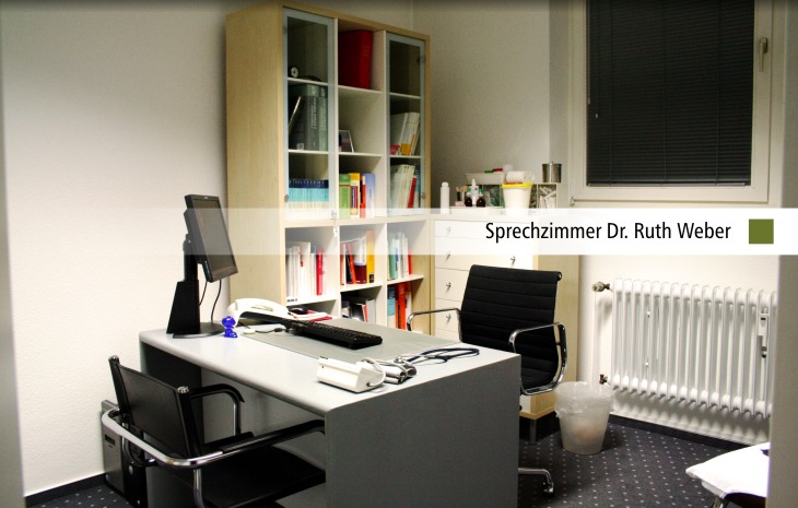 Sprechzimmer Dr. Ruth Weber